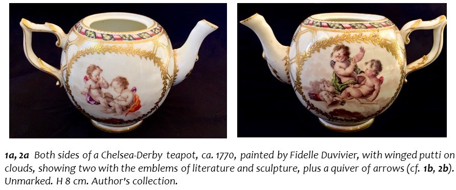Duvivier at Derby – the clues and secrets of a Chelsea-Derby teapot